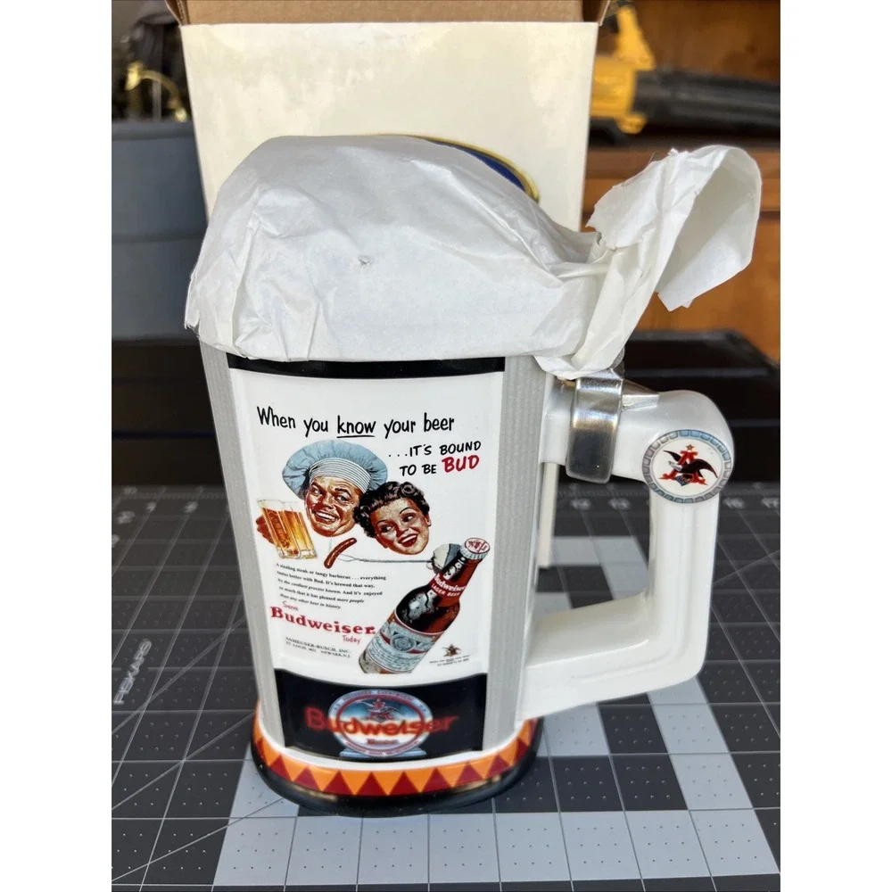 2006 Anheuser-Busch Collector's Club CB36 Budweiser Today Membership Stein NIB